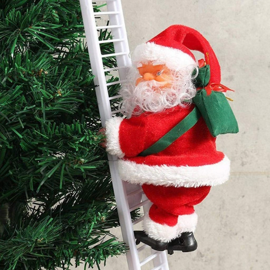 Climbing Santa Christmas Decoration
