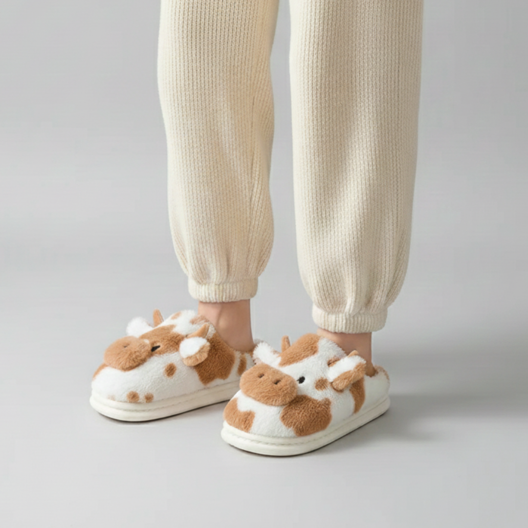 Closed Toe Plush Slipper