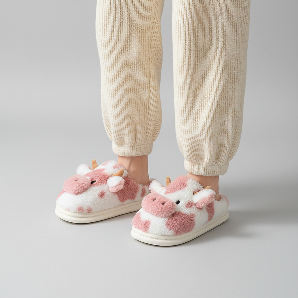 Closed Toe Plush Slipper
