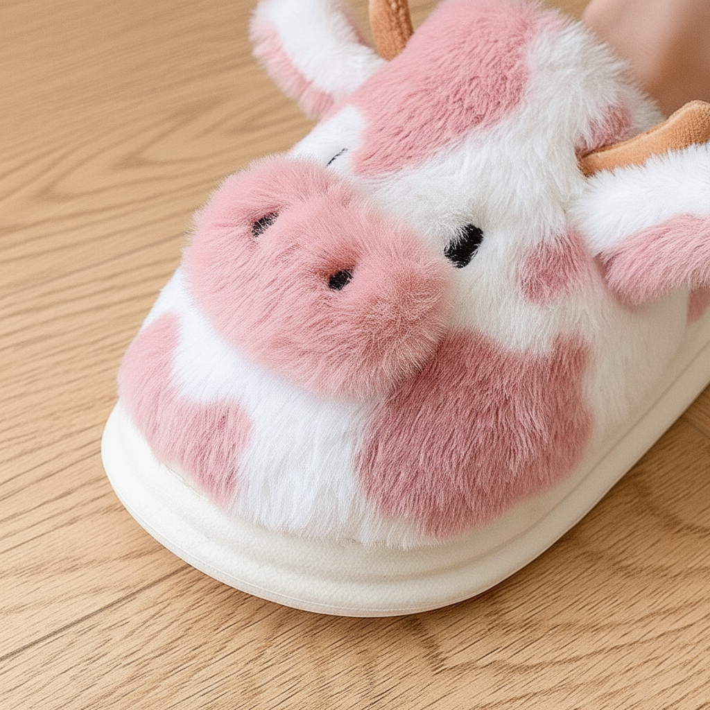 Closed Toe Plush Slipper