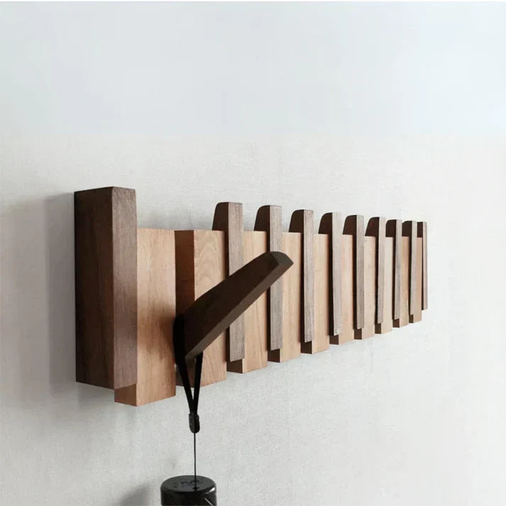 Coat Rack | Piano-Shaped Design | High-Quality Wood