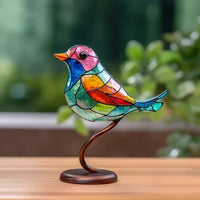 Colored birds that will brighten your interior