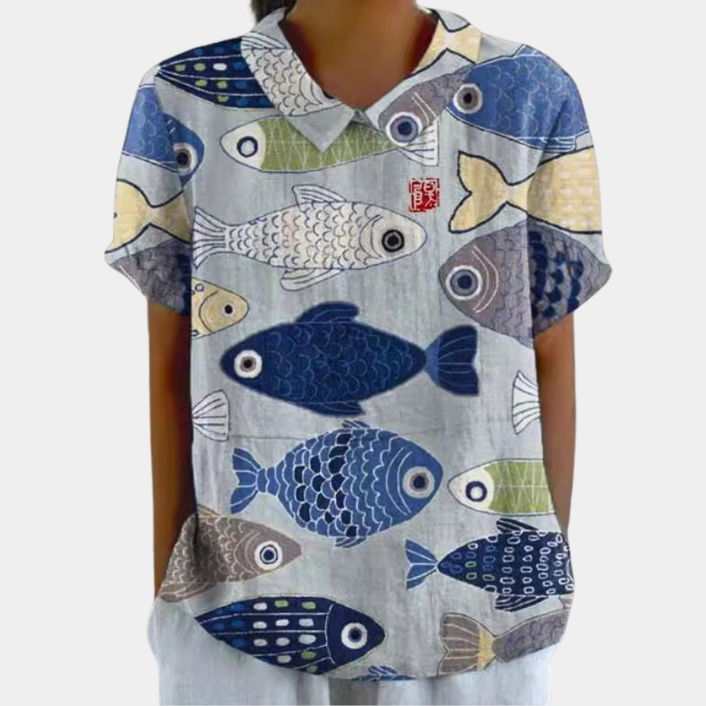 Colorful Summer Blouse Women - Comfort and Style