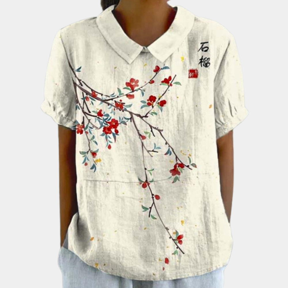 Colorful Summer Blouse Women - Comfort and Style