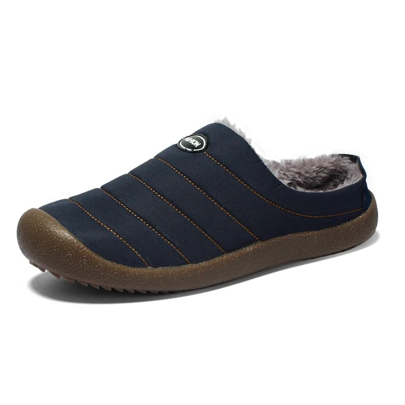 Comfortable Men's Slippers - Warm Lined for Winter Days