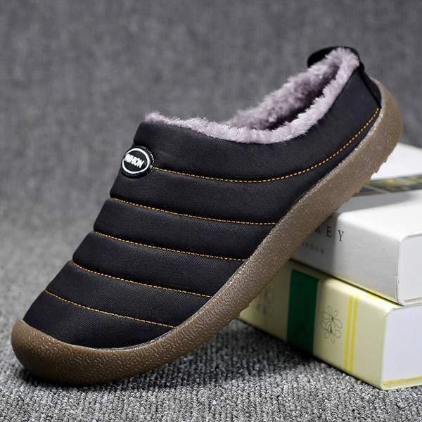 Comfortable Men's Slippers - Warm Lined for Winter Days