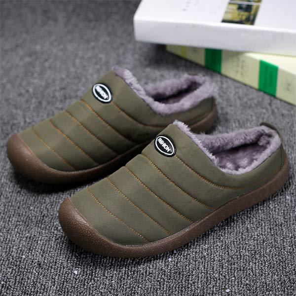 Comfortable Men's Slippers - Warm Lined for Winter Days