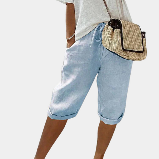 Comfortable Women's Shorts - Summer Fashion | Elastic & Versatile
