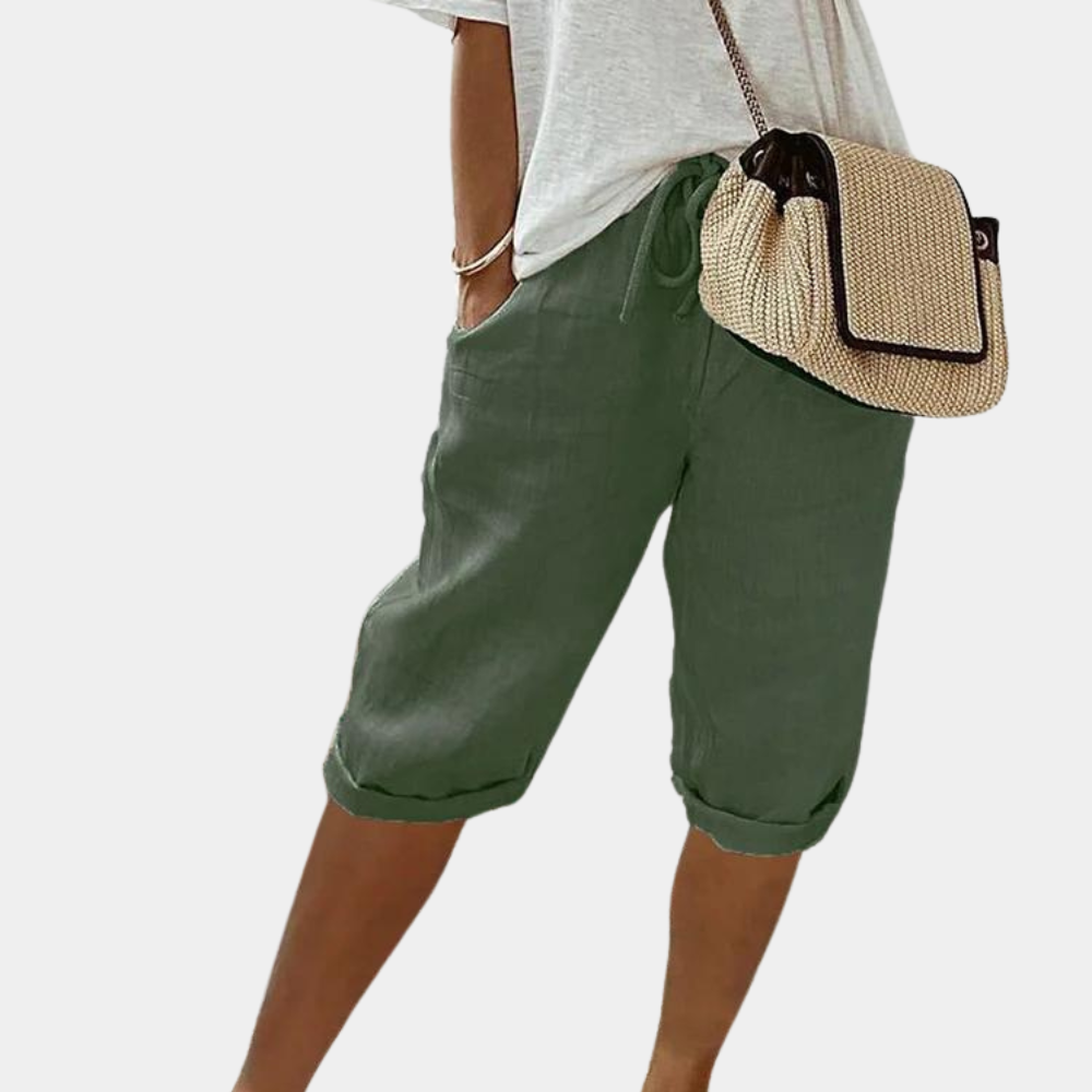 Comfortable Women's Shorts - Summer Fashion | Elastic & Versatile