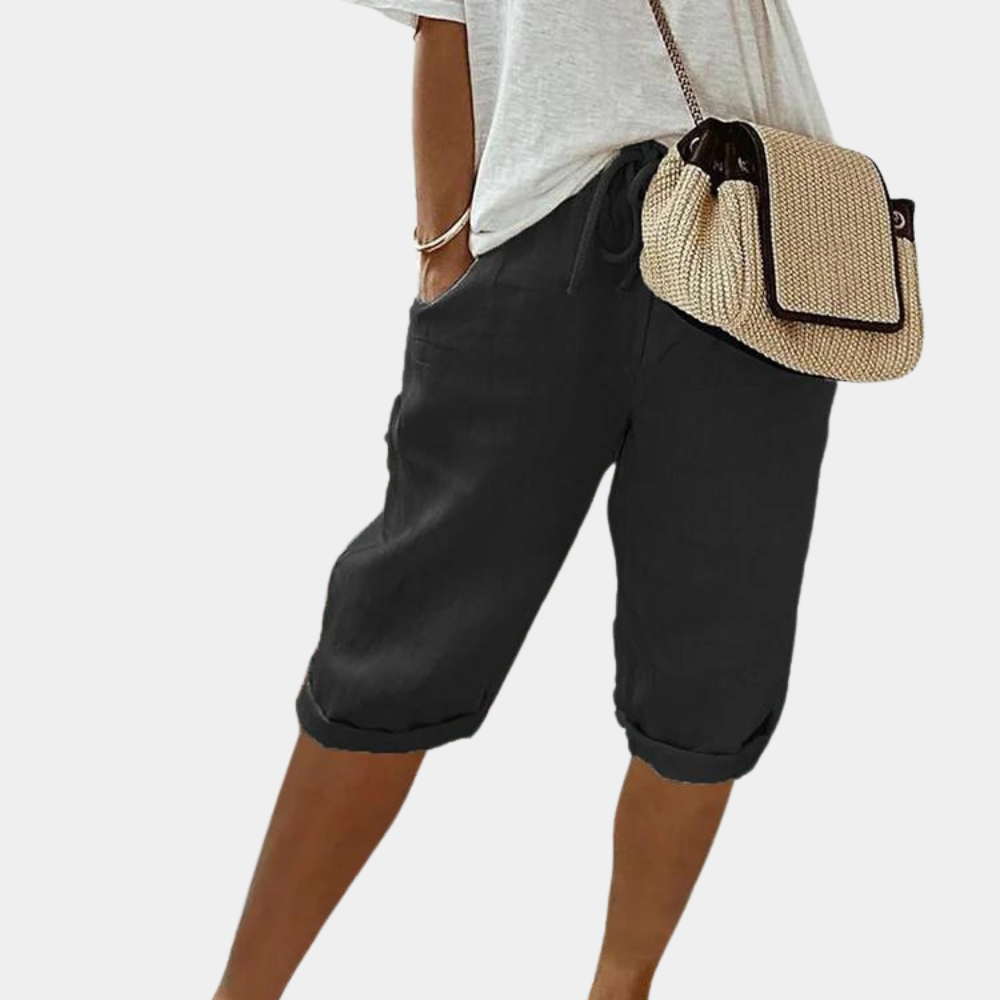Comfortable Women's Shorts - Summer Fashion | Elastic & Versatile