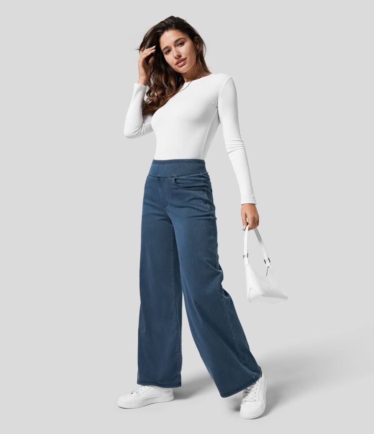 Comfy High Waist Pants - Stylish & Comfortable