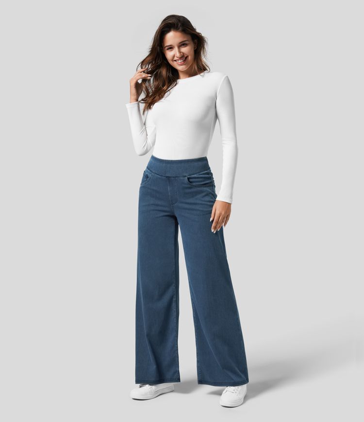 Comfy High Waist Pants - Stylish & Comfortable