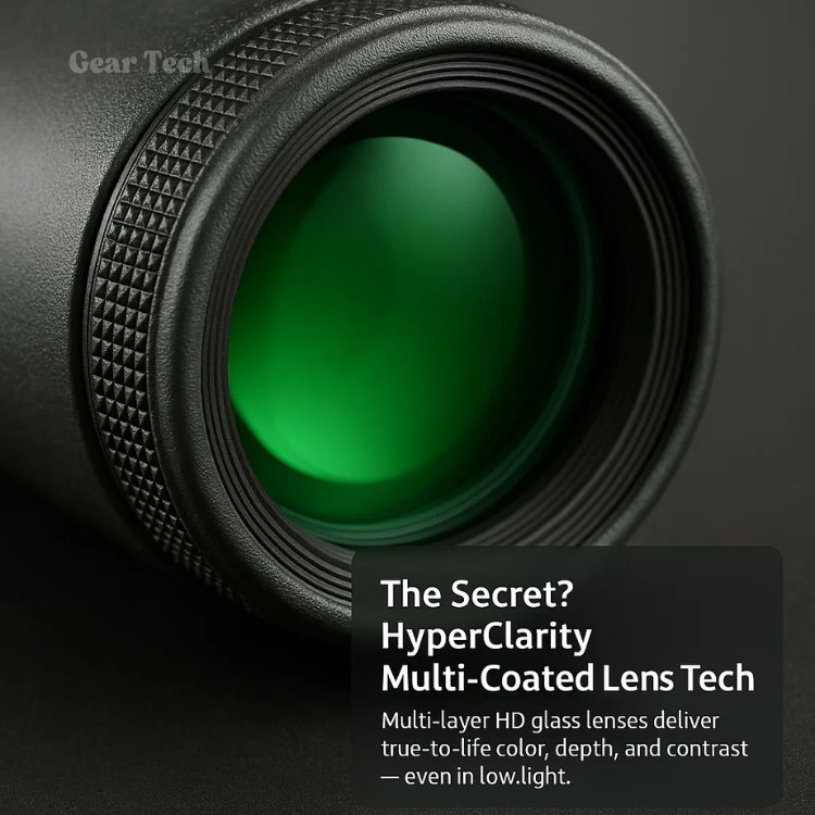 Compact 600x Ultra-Zoom Monocular Telescope | HD Lens, Lightweight & Perfect for Hiking, Birdwatching, and Sports Events