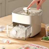 Compact Ice Maker – Quick Production Function for Home and Office Users – Ideal for a Stylish and Refreshing Drink in Minutes