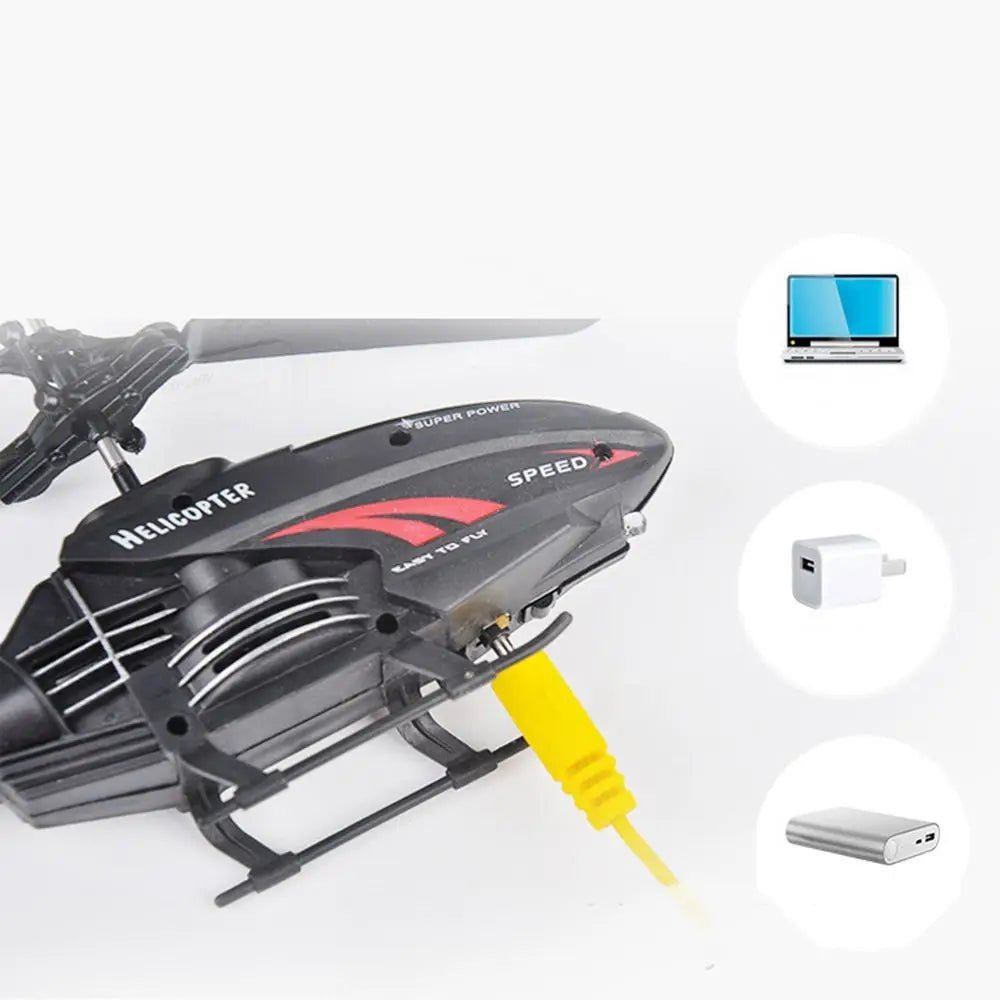 Compact Mini Helicopter for Kids with Easy Control and Stabilization – Ideal Gift for Young Pilots