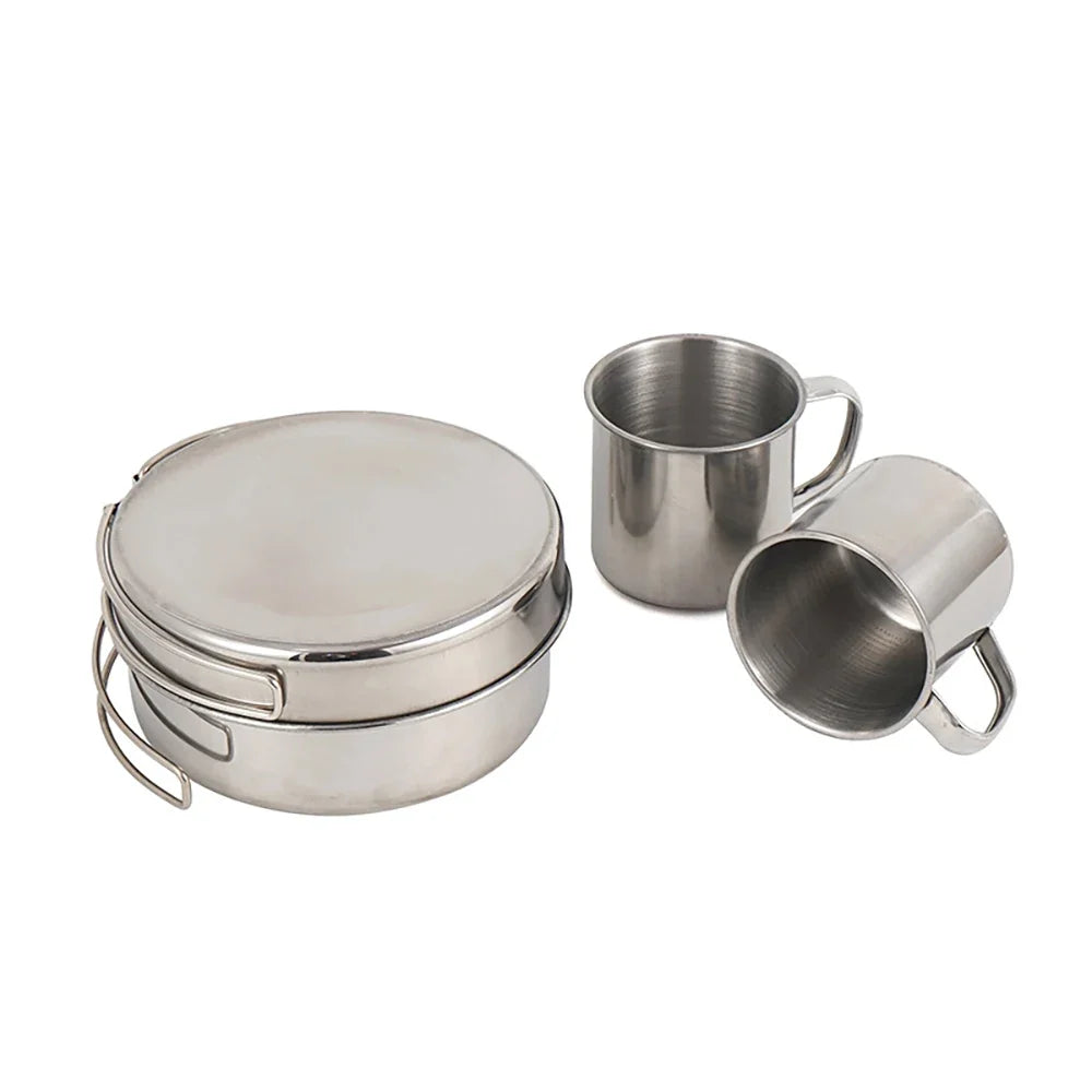 Compact Outdoor Cooking Mess Kit