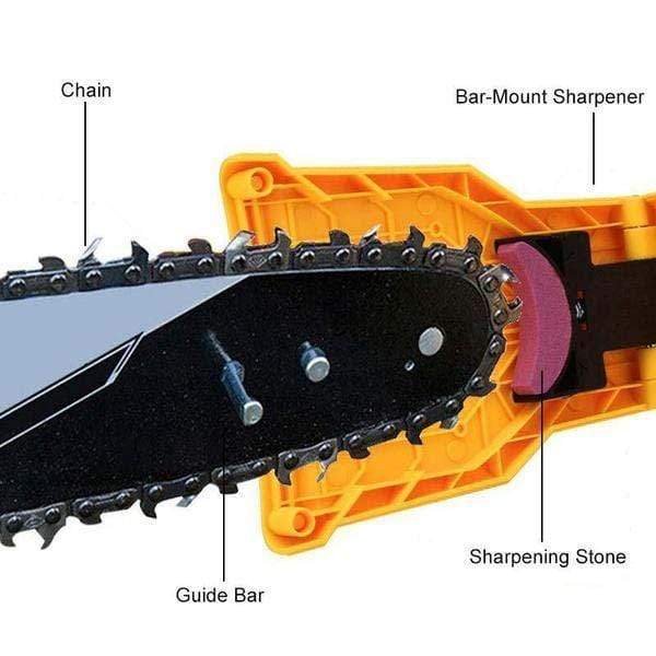 Compact Sharpener: Fast, High-Quality, Compact Sharpener for Chainsaw Teeth