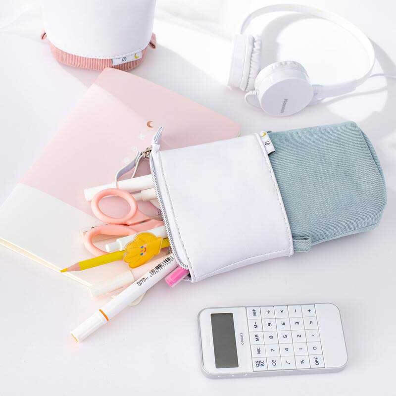 Convertible Pop-Up Pencil Case for Students & Artists