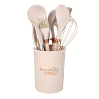 Cooking - Kitchen joy with the elegant silicone kitchen utensil set