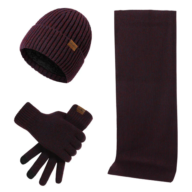 Cool Winter Set | With Cool Beanie, Scarf and Gloves!