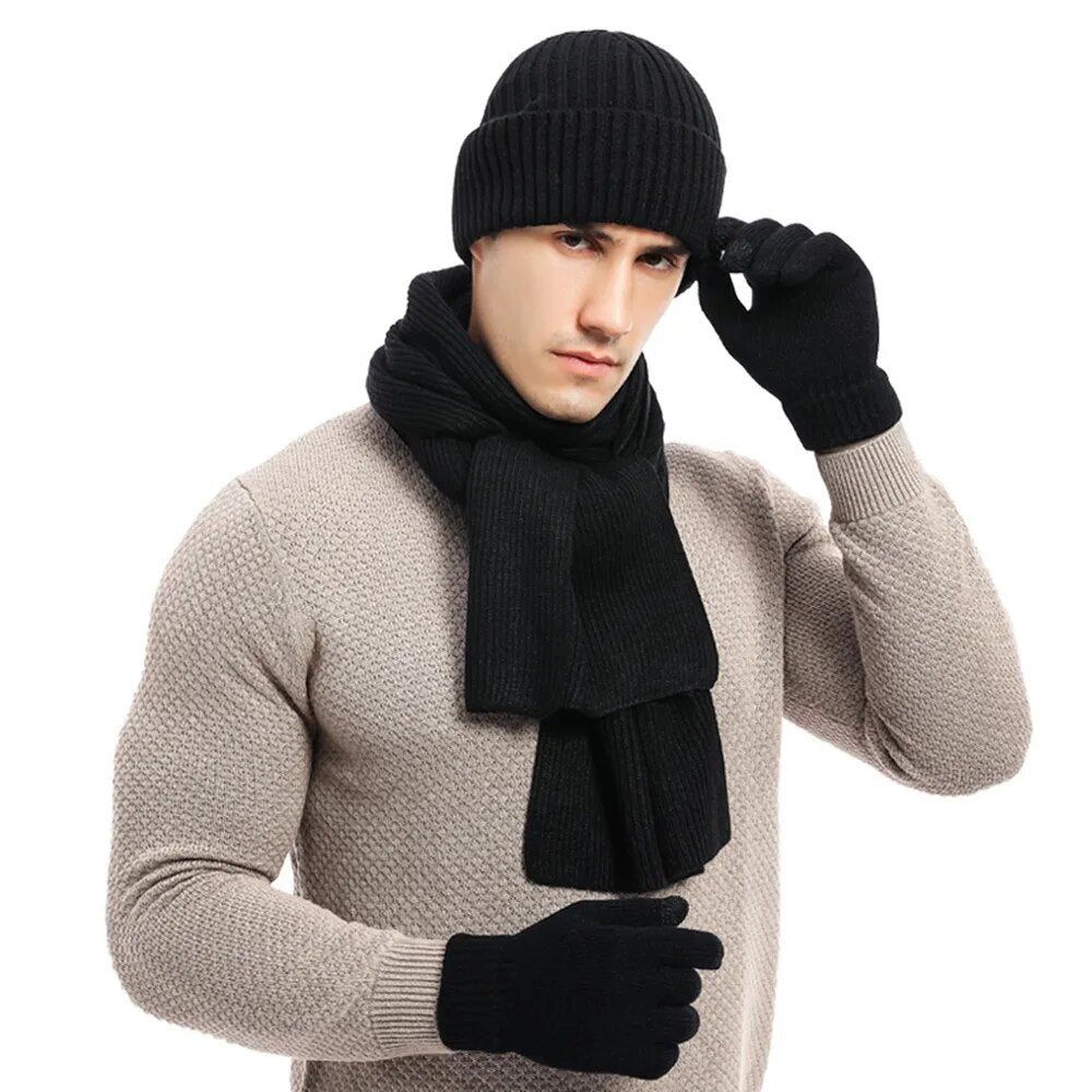 Cool Winter Set | With Cool Beanie, Scarf and Gloves!