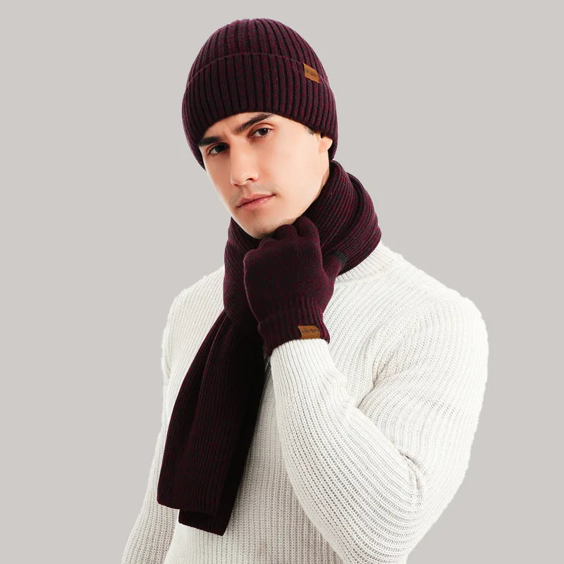 Cool Winter Set | With Cool Beanie, Scarf and Gloves!
