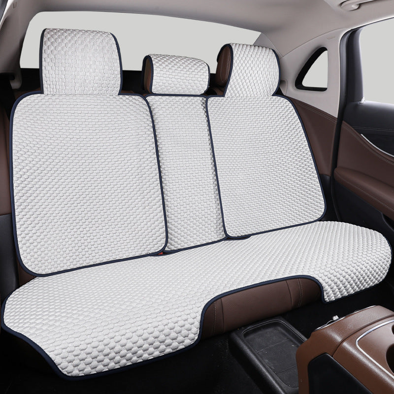 Cooling Ice Silk Car Seat Covers - Comfort & Style for Dogs