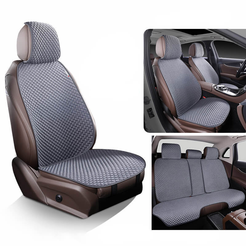 Cooling Ice Silk Car Seat Covers - Comfort & Style for Dogs