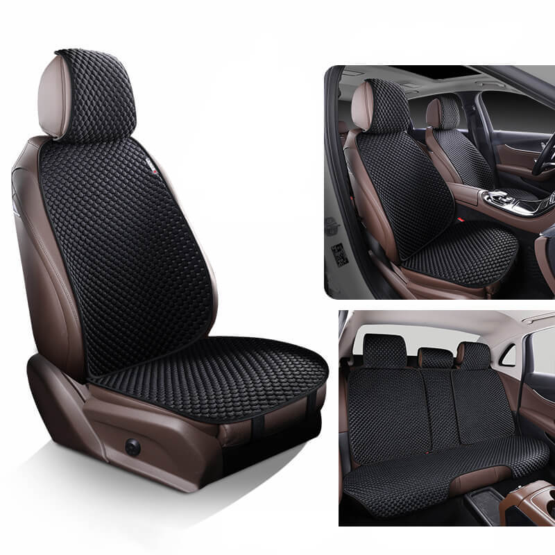 Cooling Ice Silk Car Seat Covers - Comfort & Style for Dogs