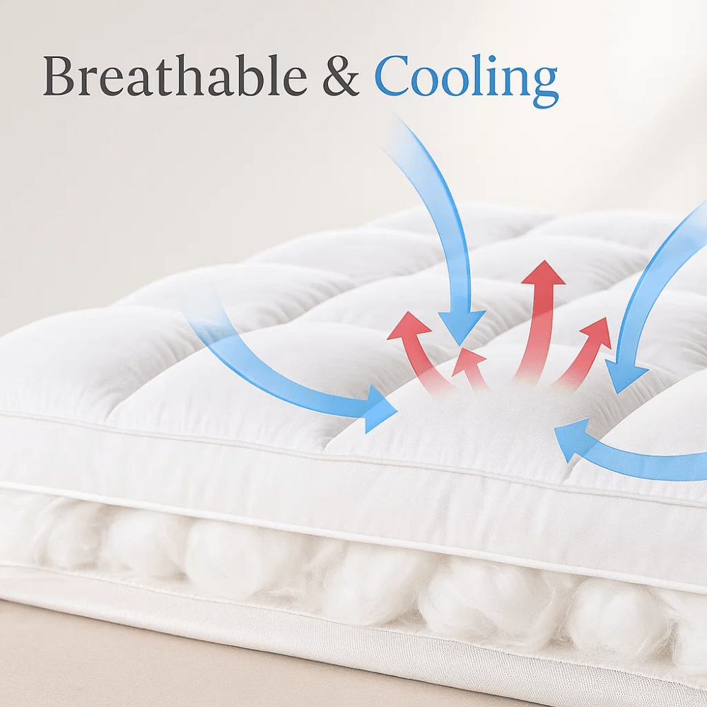 Cooling Mattress Topper for Comfort