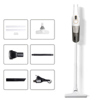 Cordless Handheld Vacuum Cleaner for Home and Car, White/Black