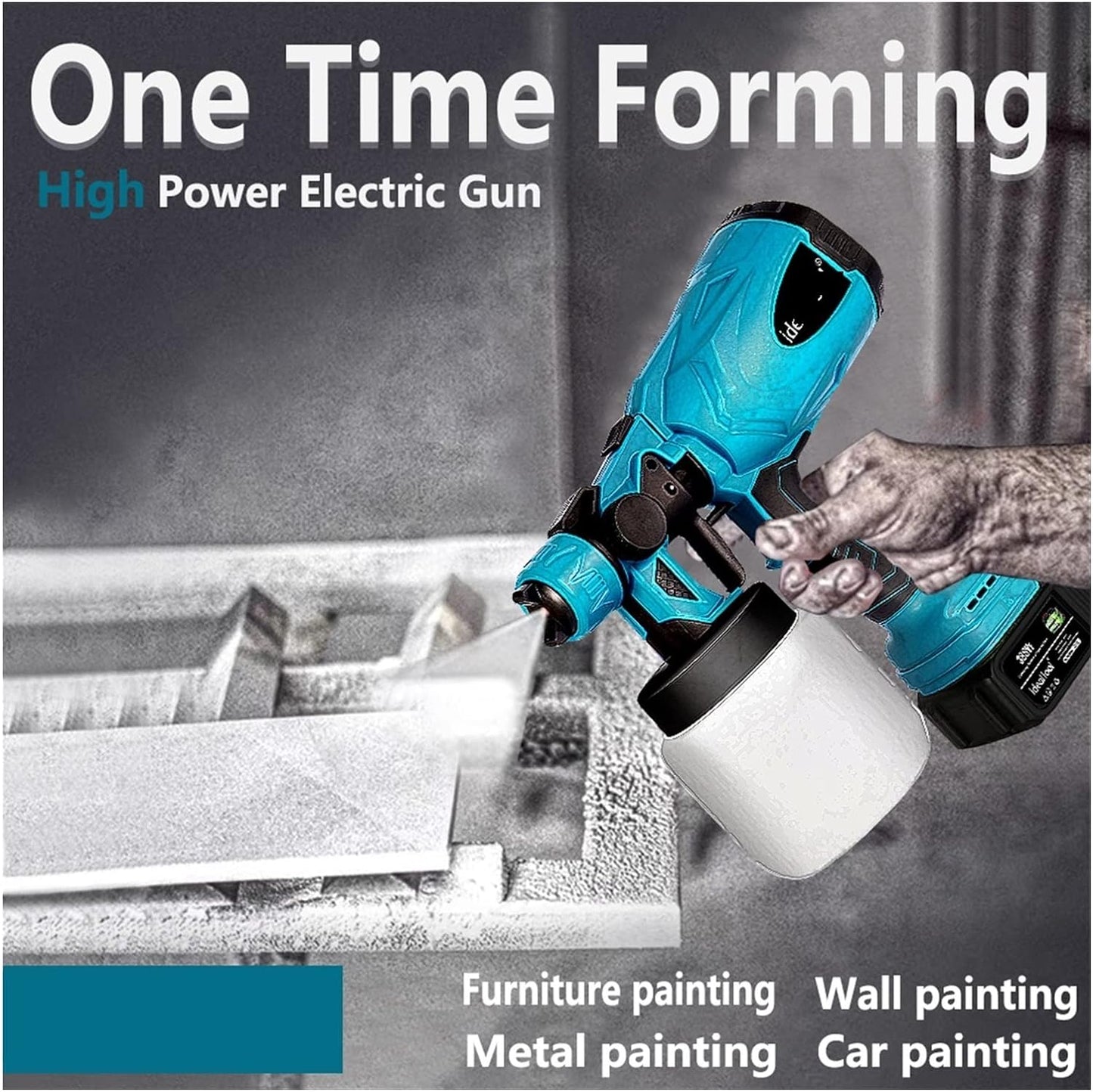 Cordless Paint Jet Pro with Twin Batteries