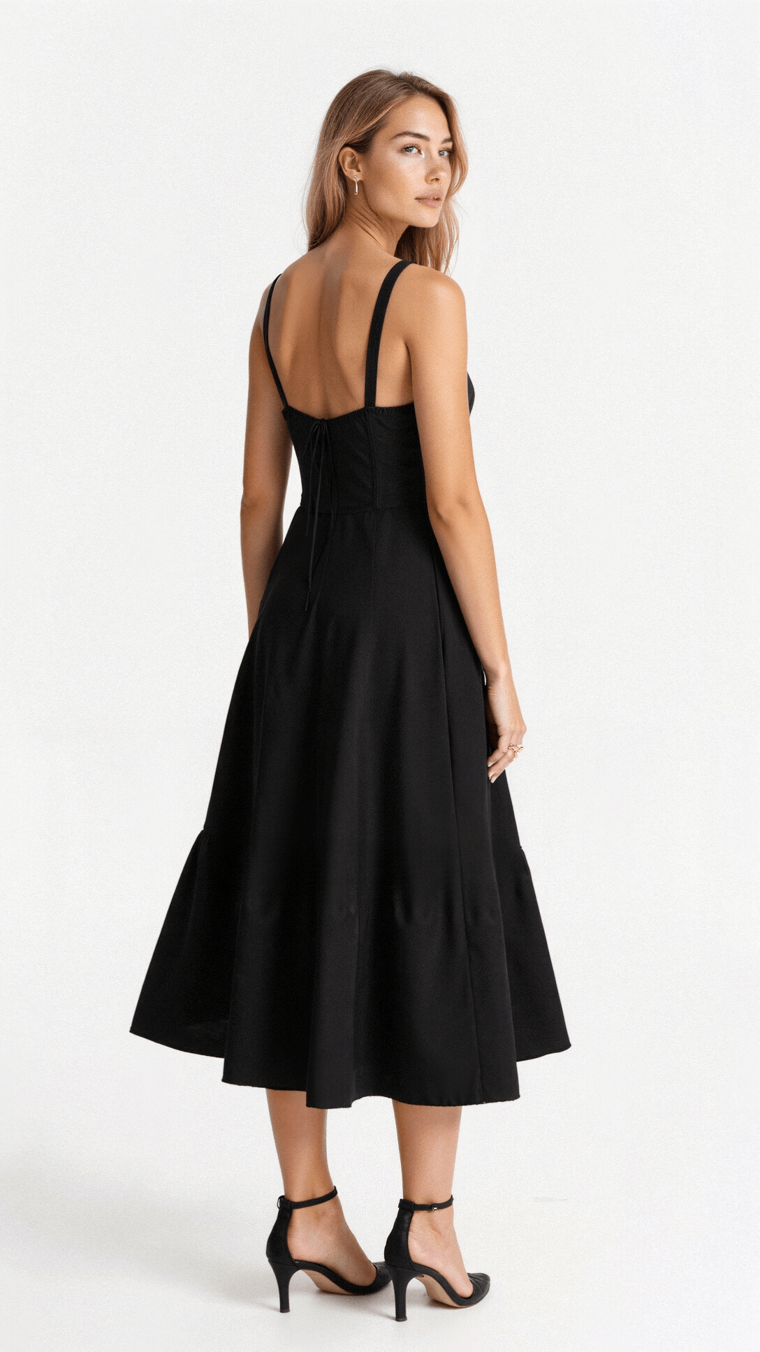 Corset Midi Dress - Elegant, figure-flattering style