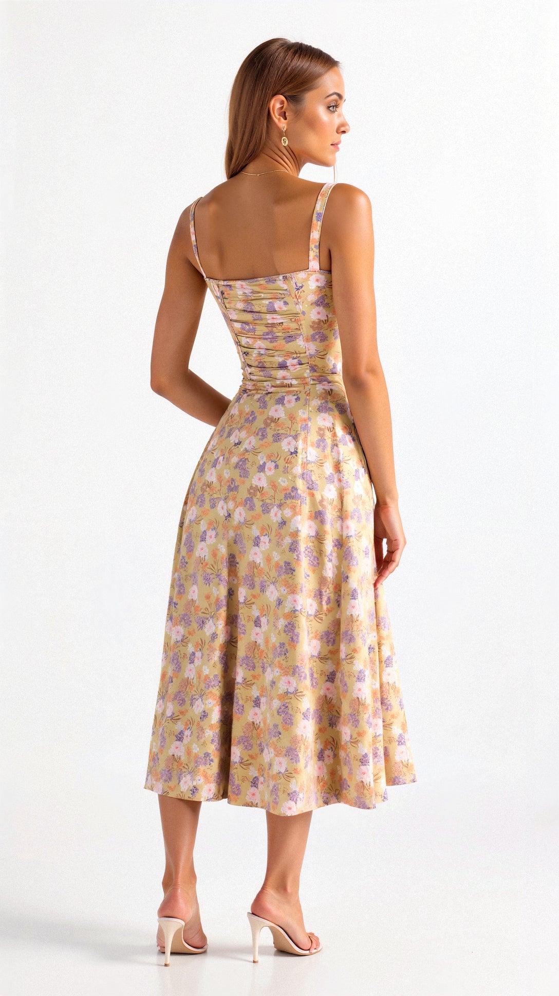 Corset Midi Dress - Elegant, figure-flattering style