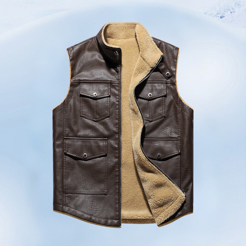 Cozy Lambskin Vest