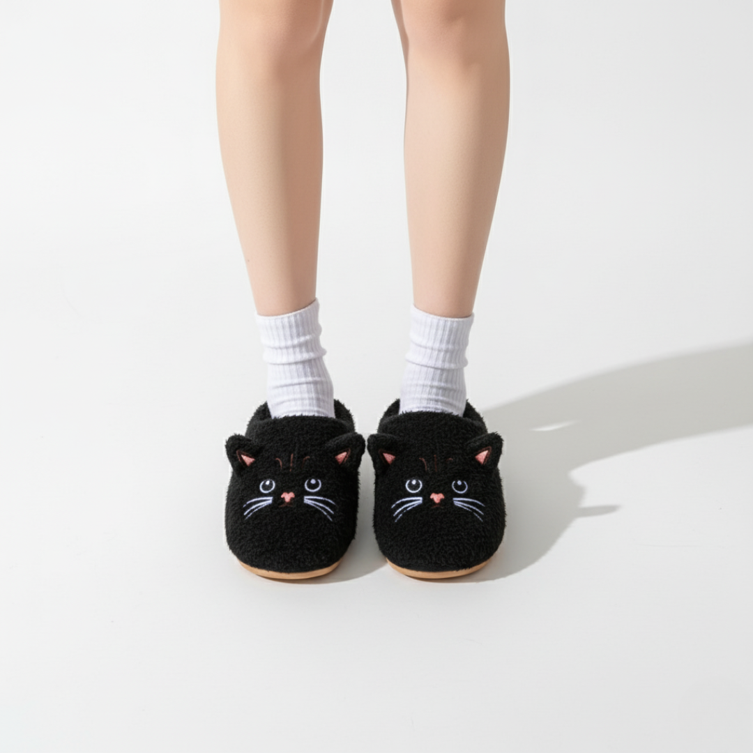CozyWhisker Lounge Slippers