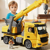 Cranes Toy with Light & Sound for Creative Building Fun