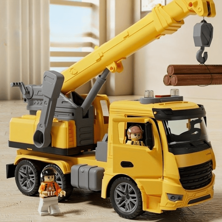 Cranes Toy with Light & Sound for Creative Building Fun