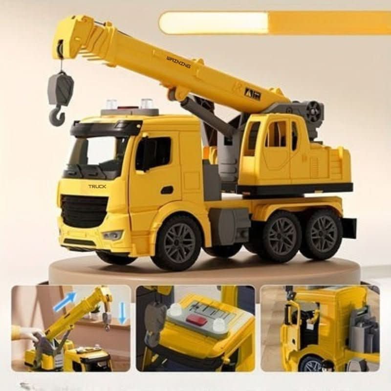 Cranes Toy with Light & Sound for Creative Building Fun