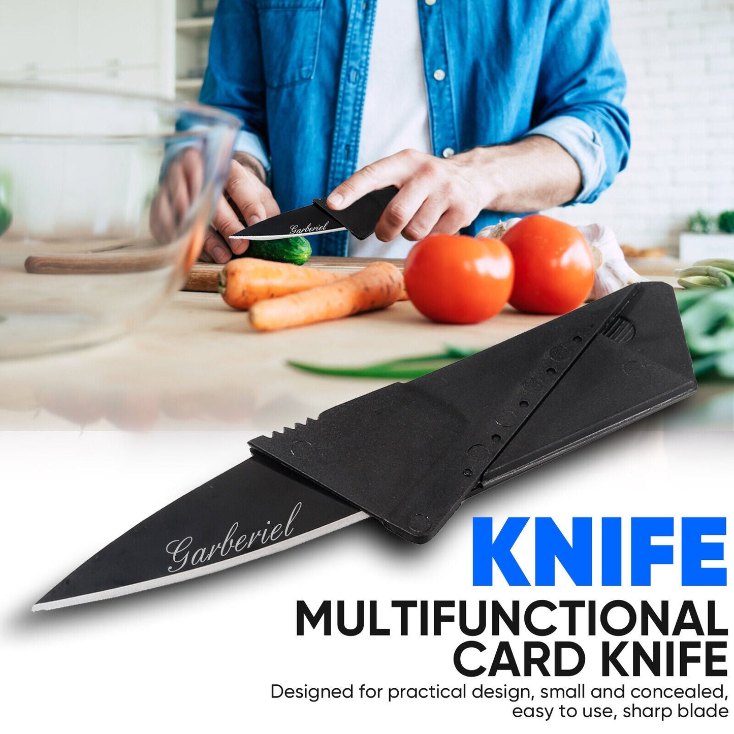 Credit Card Size Pocket Knife for Daily Carry