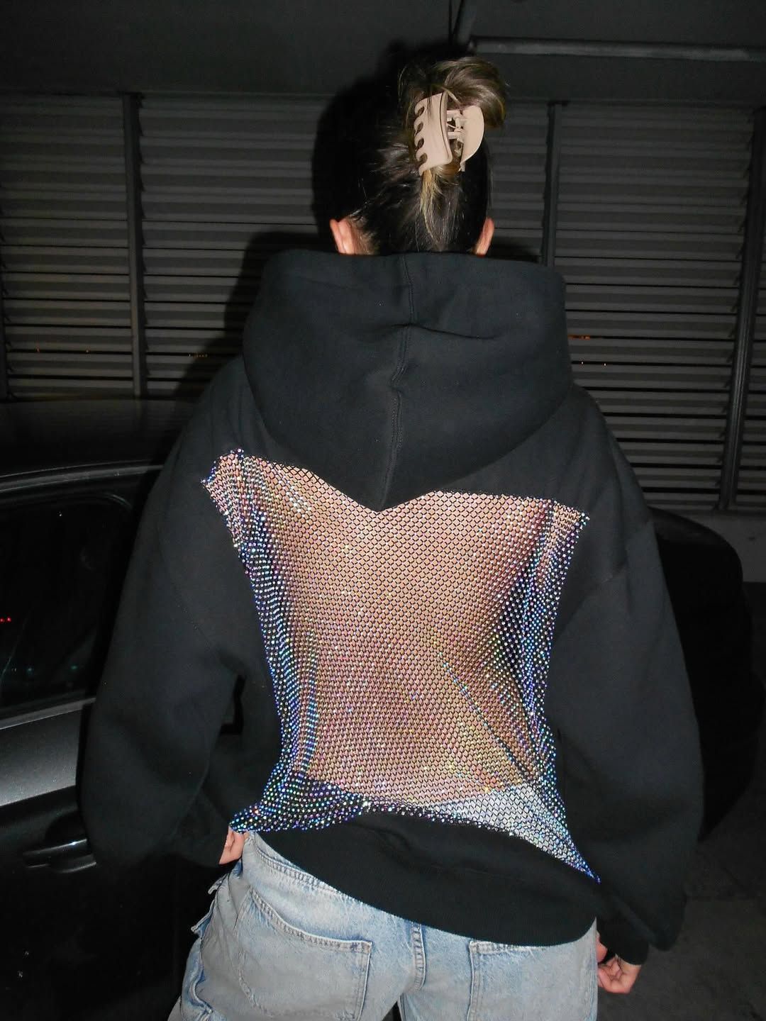Crystal- Hoodie — Own the Spotlight with Daring Edge and Luxe Comfort