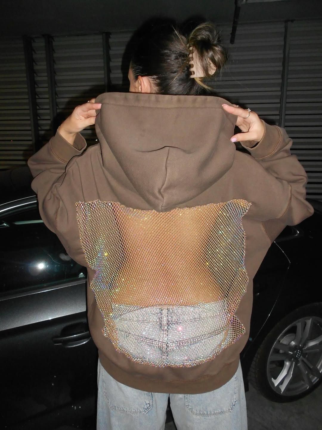 Crystal- Hoodie — Own the Spotlight with Daring Edge and Luxe Comfort
