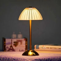 Crystal Rechargeable LED Cordless Table Lamp