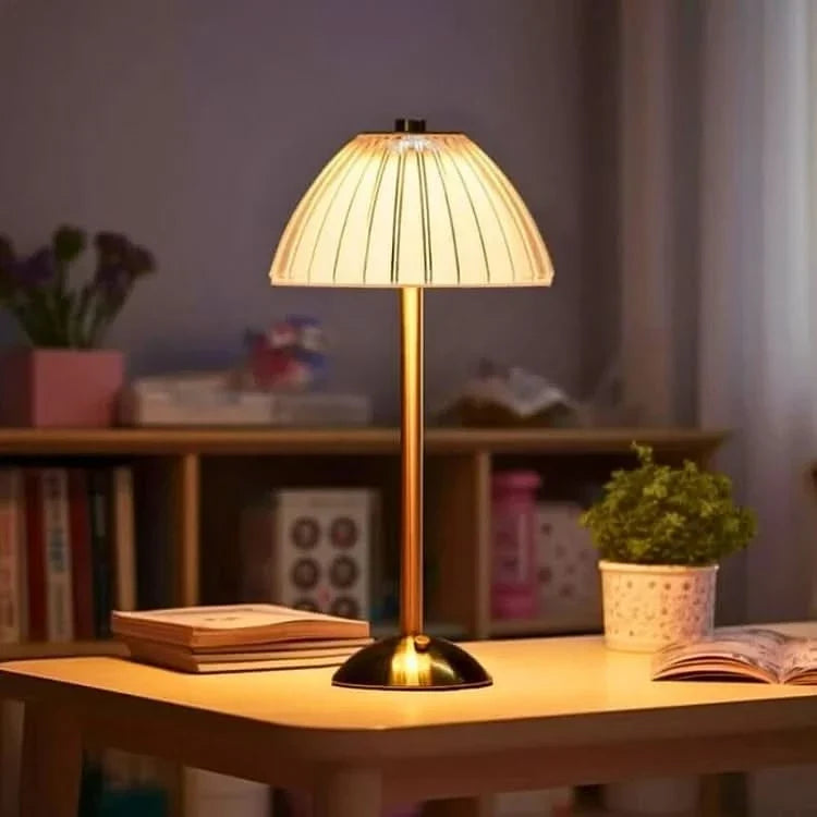Crystal Rechargeable LED Cordless Table Lamp