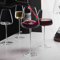 Crystal Wine Glasses | Handmade Elegance