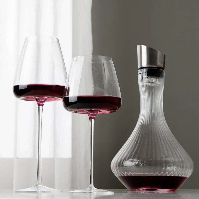 Crystal Wine Glasses | Handmade Elegance