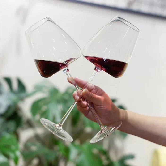 Crystal Wine Glasses | Handmade Elegance