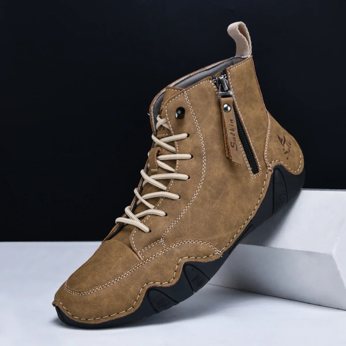 Cushioned Orthopedic Zip Boots
