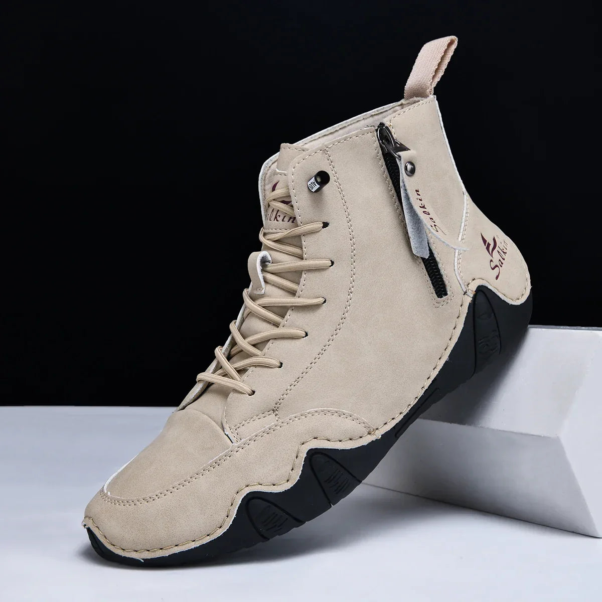 Cushioned Orthopedic Zip Boots