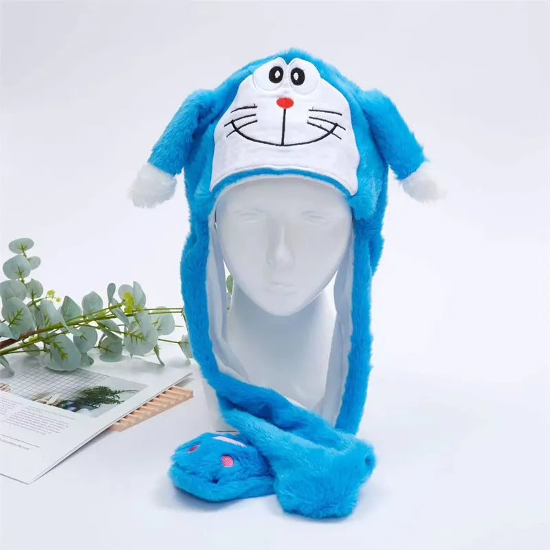 Cute hat with moving ears